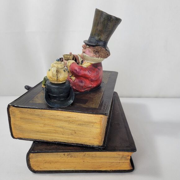 Rare Alice in Wonderland Sculpture Figurine Book Worms The Penny Whistle Group - Picture 6 of 16